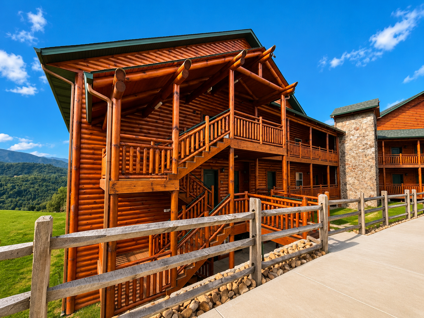 Mountain Top Cozy Modern Lodge Cabin